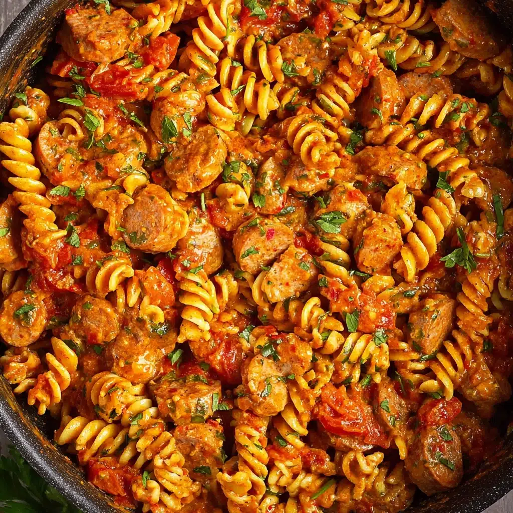 Creamy Tomato Chicken Pasta: A Chef’s Comfort Classic Reimagined 5 tomato cream sauce simmering