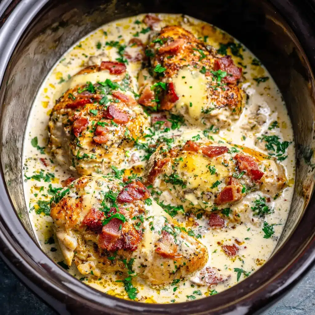 Crock Pot Marry Me Chicken: The Creamy Comfort Dish Everyone Falls For 5 crock pot marry me chicken served with rice and basil garnish in bright modern kitchen