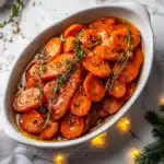 Honey glazed carrots side dish