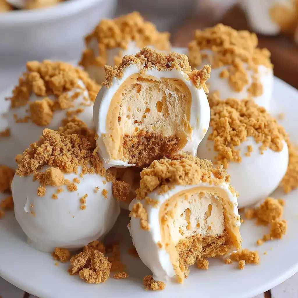 No Bake Pumpkin Cheesecake Balls on rustic fall table