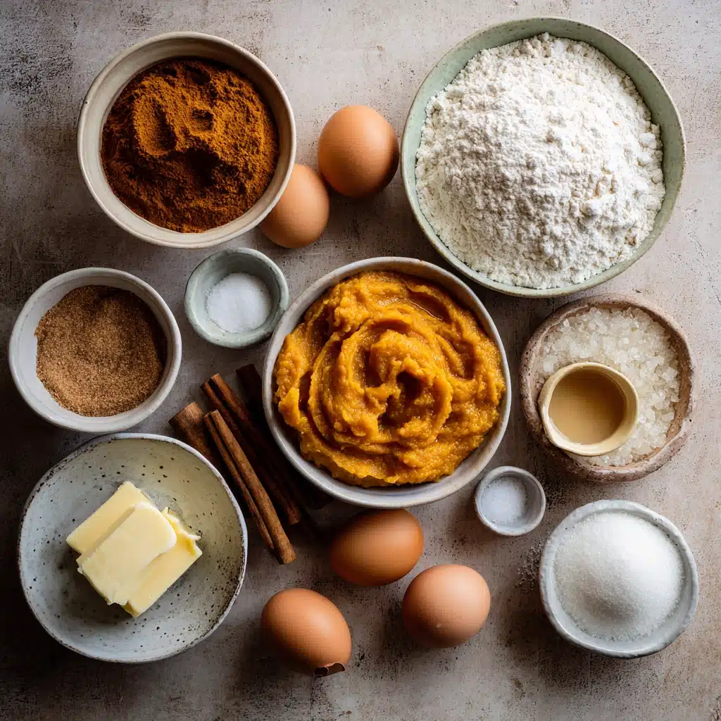 Pumpkin Cinnamon Roll Muffins: The Coziest Fall Day Recipe Ever 5 Pumpkin cinnamon roll muffin ingredients