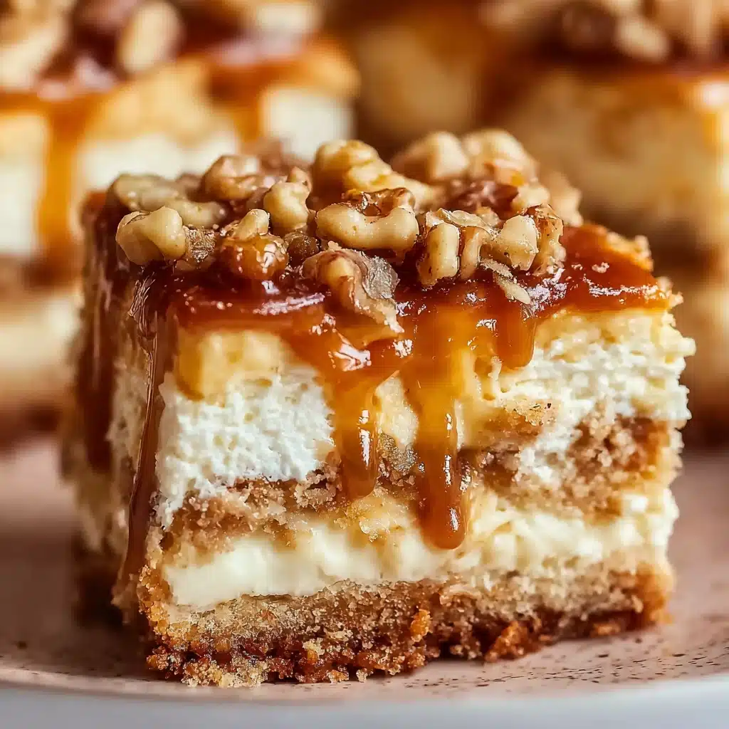 Caramel Apple Cheesecake Bars: The Ultimate Fall Dessert You’ll Crave All Season 5 serving caramel apple cheesecake bar 1 Caramel Apple Cheesecake Bars: The Ultimate Fall Dessert You’ll Crave All Season