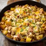 Cheesy Ground Beef Potatoes