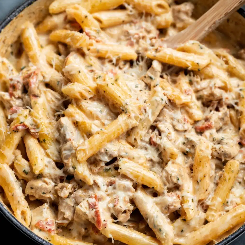 Creamy Rotel Pasta Ground Beef