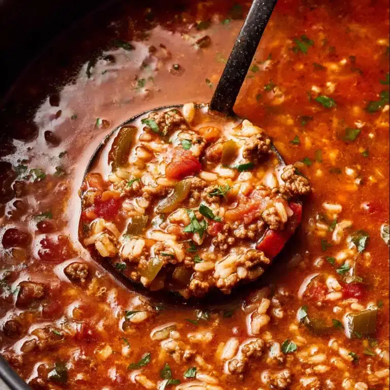Easy Stuffed Pepper Soup