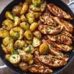 Garlic Butter Chicken and Potatoes