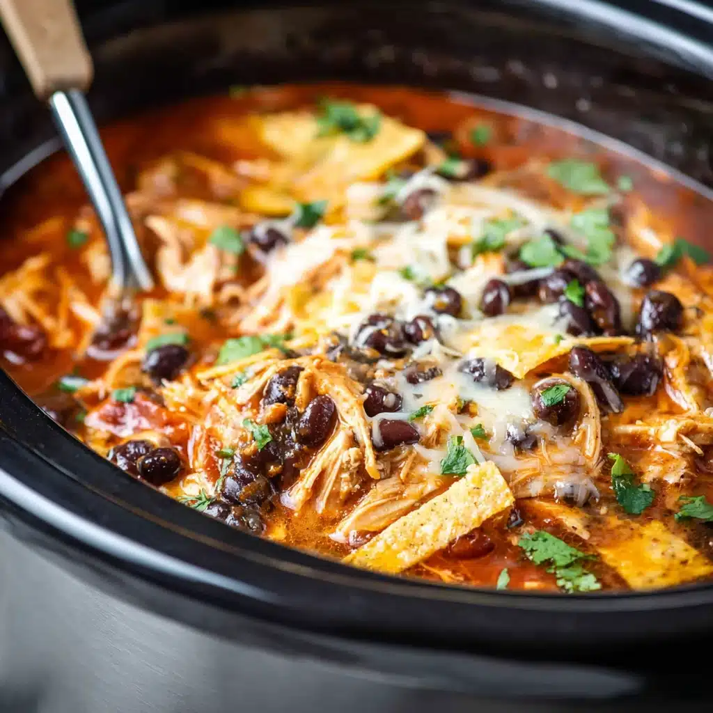 chicken enchilada crock pot