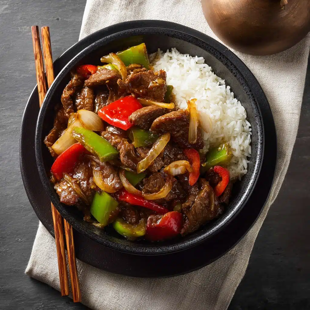crock pot pepper steak Serving