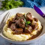 garlic butter beef bites