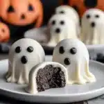 ghost oreo truffles
