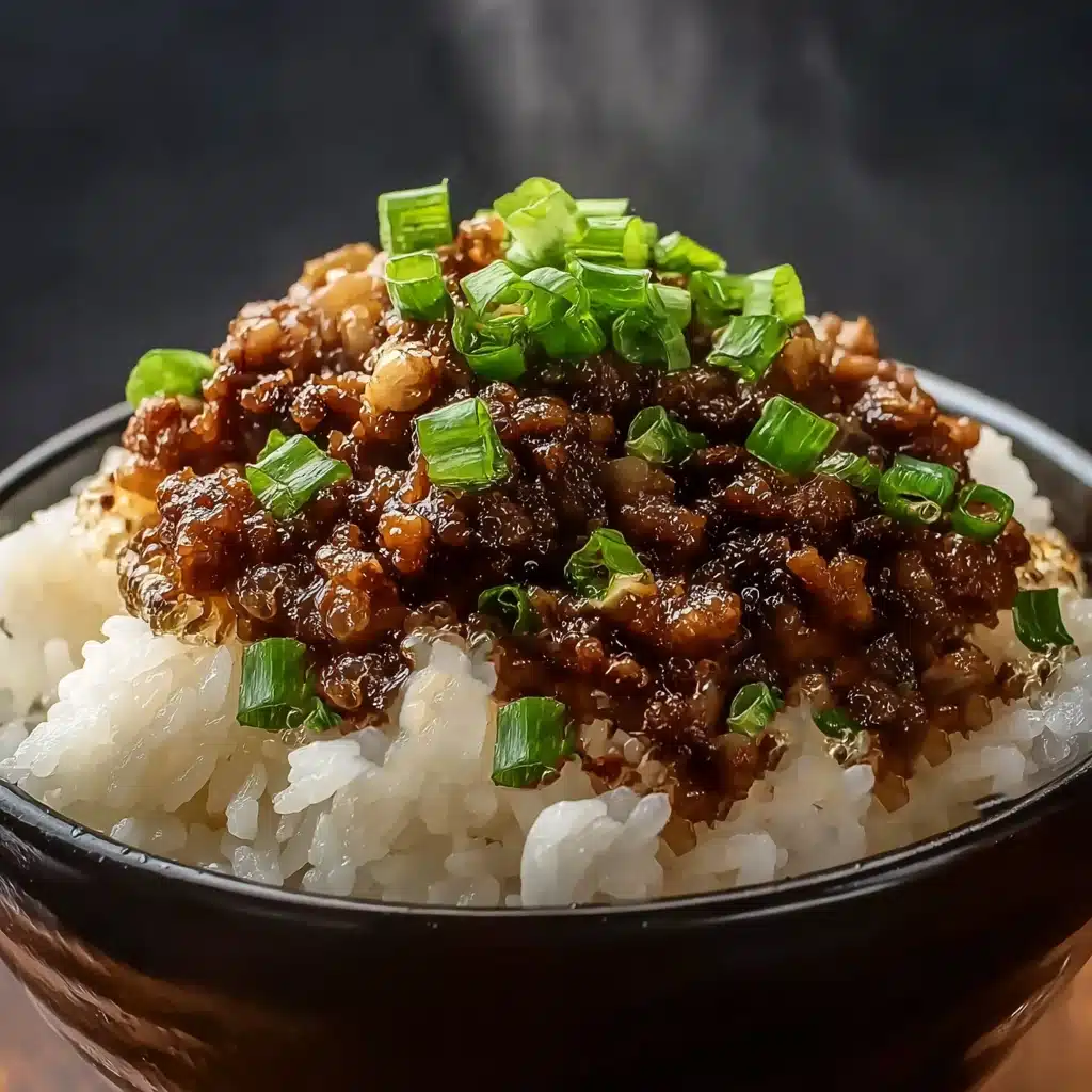 korean ground beef bowl