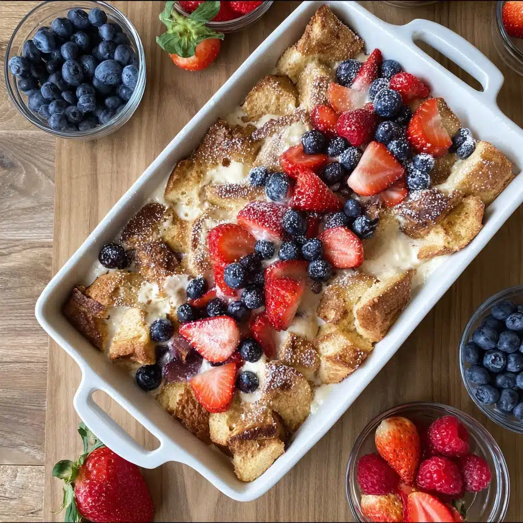 make ahead french toast casserole