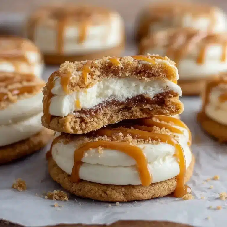 salted caramel cheesecake cookies