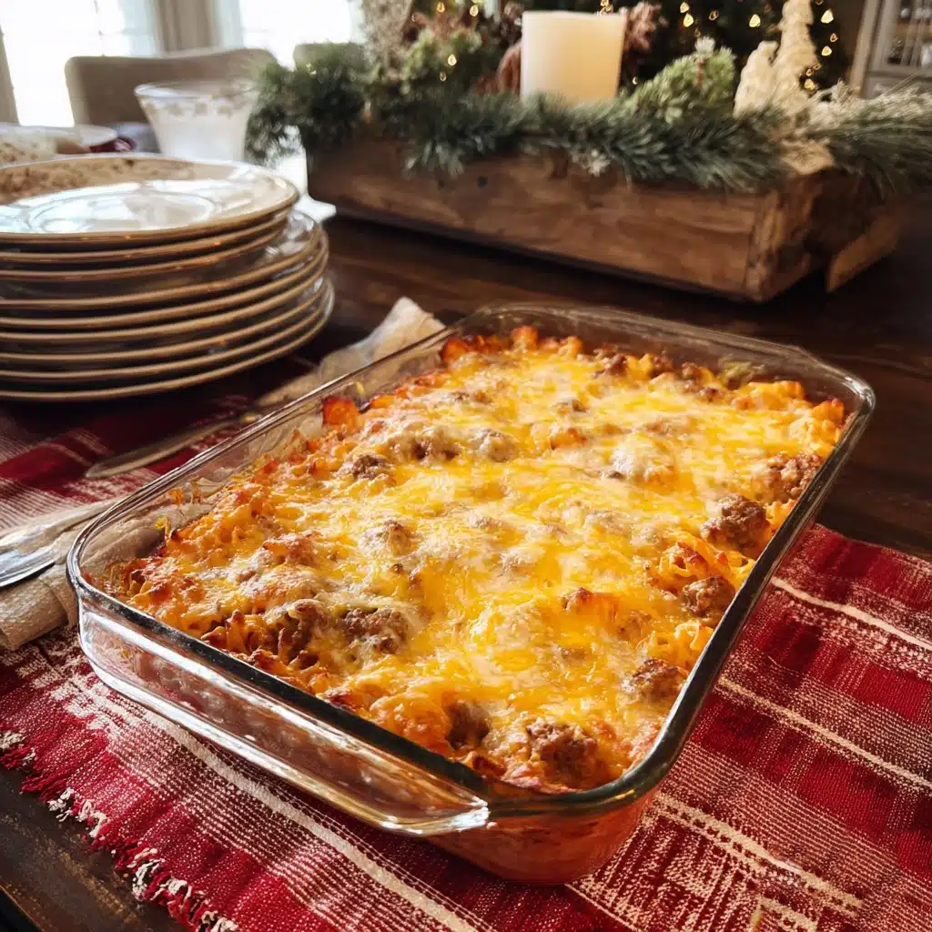 sausage egg cheese casserole