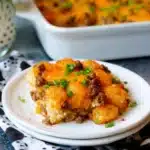 sausage egg cheese tater tot casserole