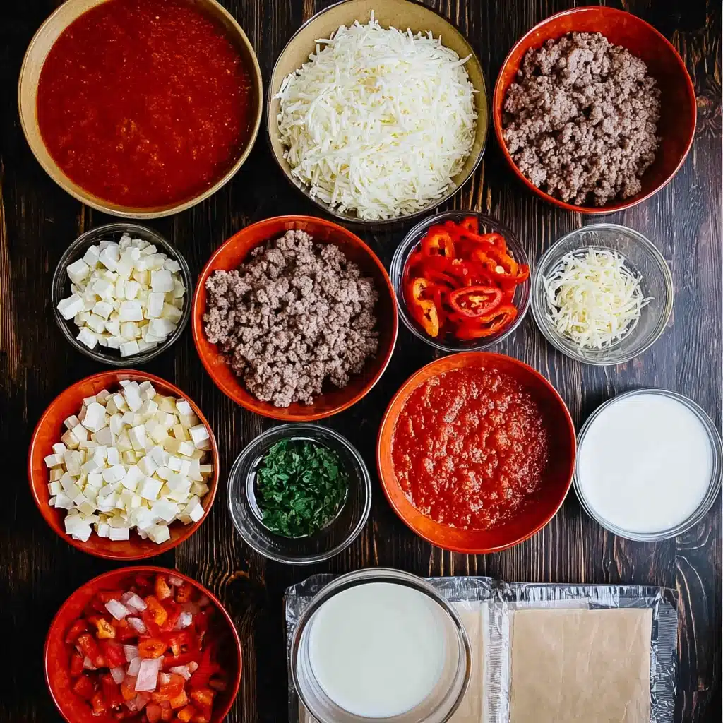 Slow Cooker Lasagna Soup: A Comforting Twist on Classic Lasagna 5 slow cooker lasagna soup Ingredients