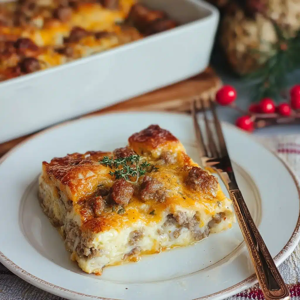 tater tot sausage casserole