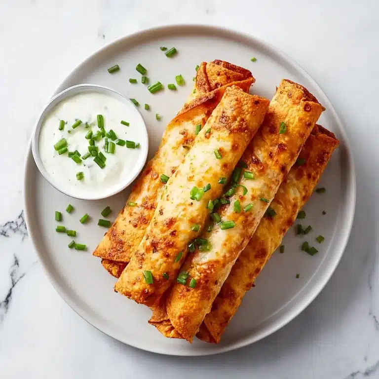 Buffalo Chicken Taquitos