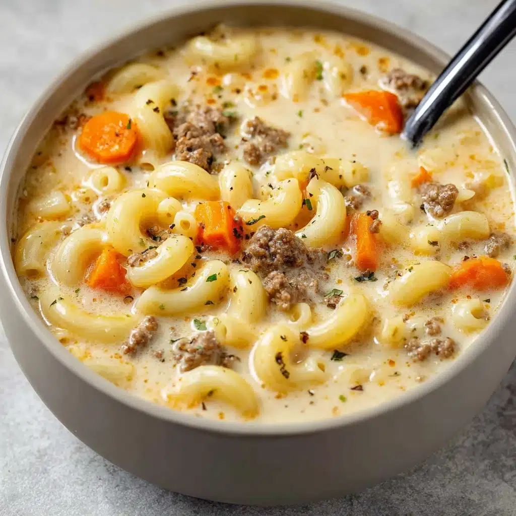 Cheeseburger Soup