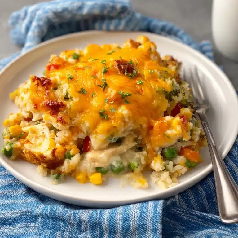 Chicken Biscuit Casserole