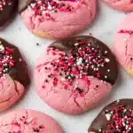 Chocolate Strawberry Cookies