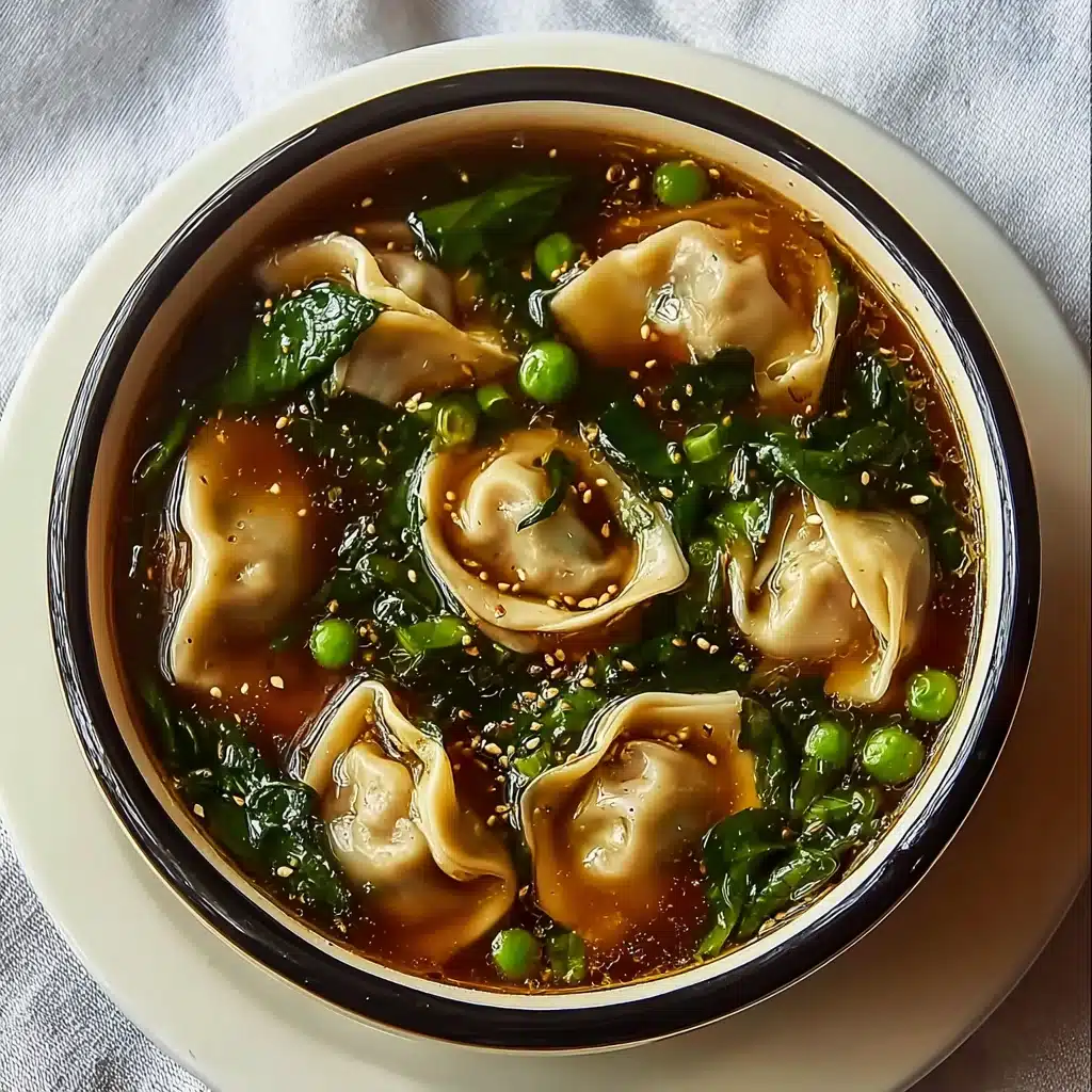 Cozy Potsticker Soup