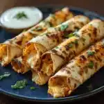 Crispy Chicken Taquitos