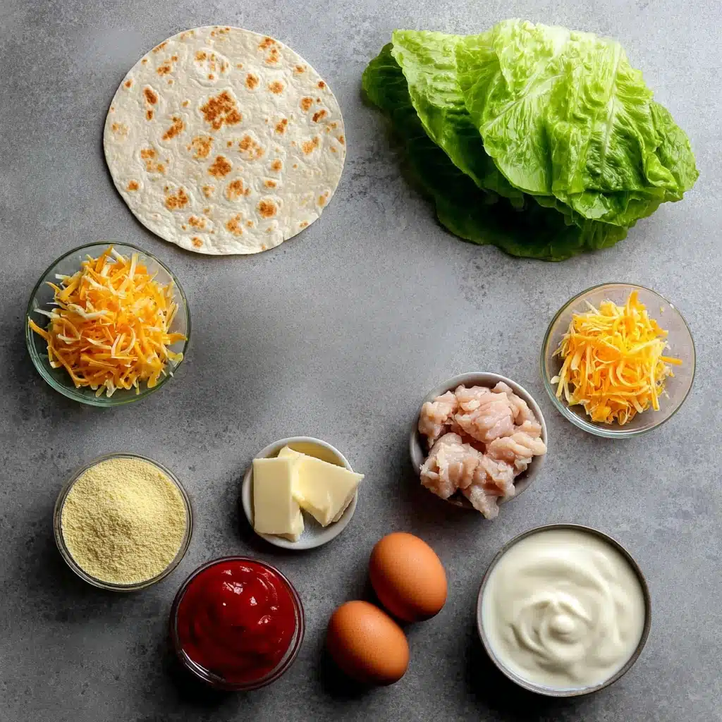 Crispy Chicken Wrap With Vegetables