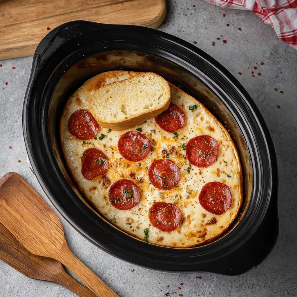 Crock Pot Pizza Dip