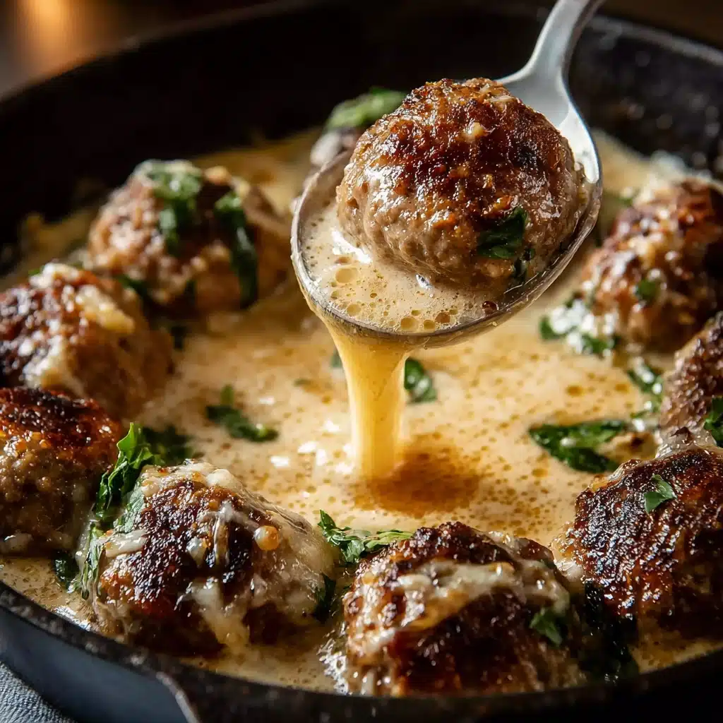 French Onion Meatballs