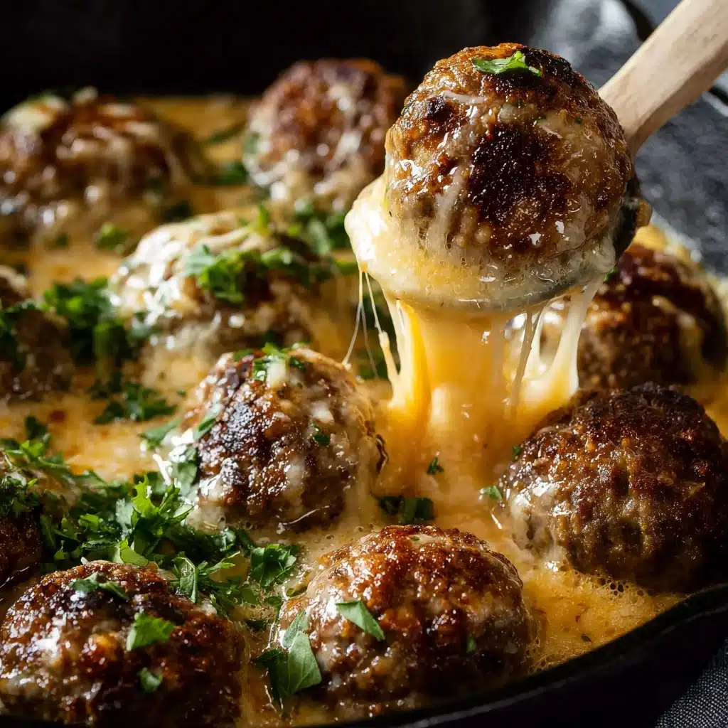 French Onion Meatballs