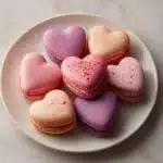 Heart Macarons