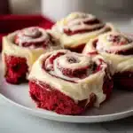 Heavenly Red Velvet Rolls
