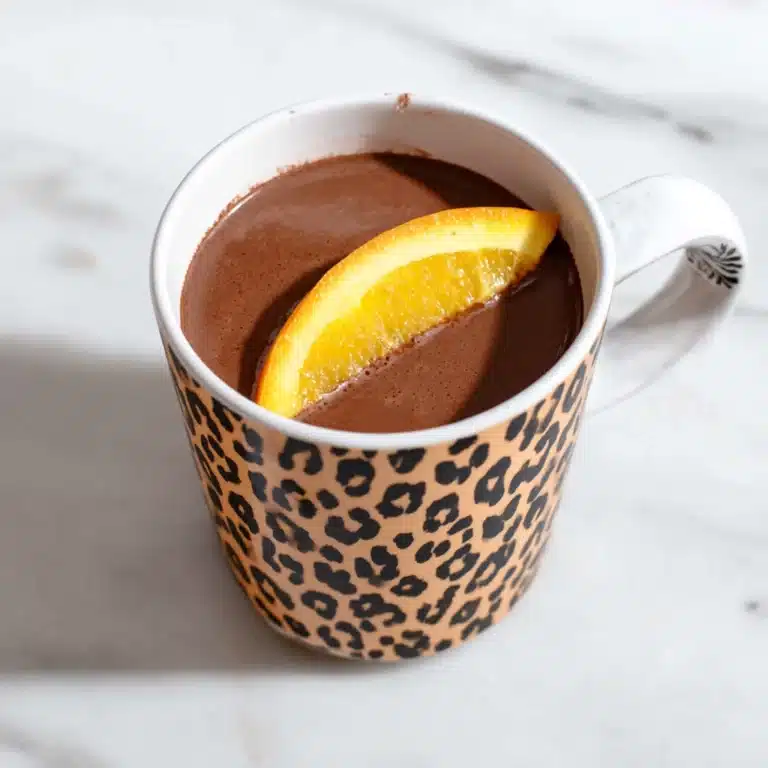 Orange Hot Chocolate