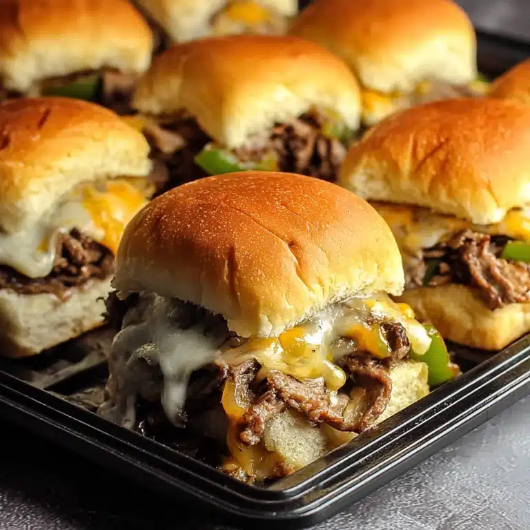 Philly Cheesesteak Sliders
