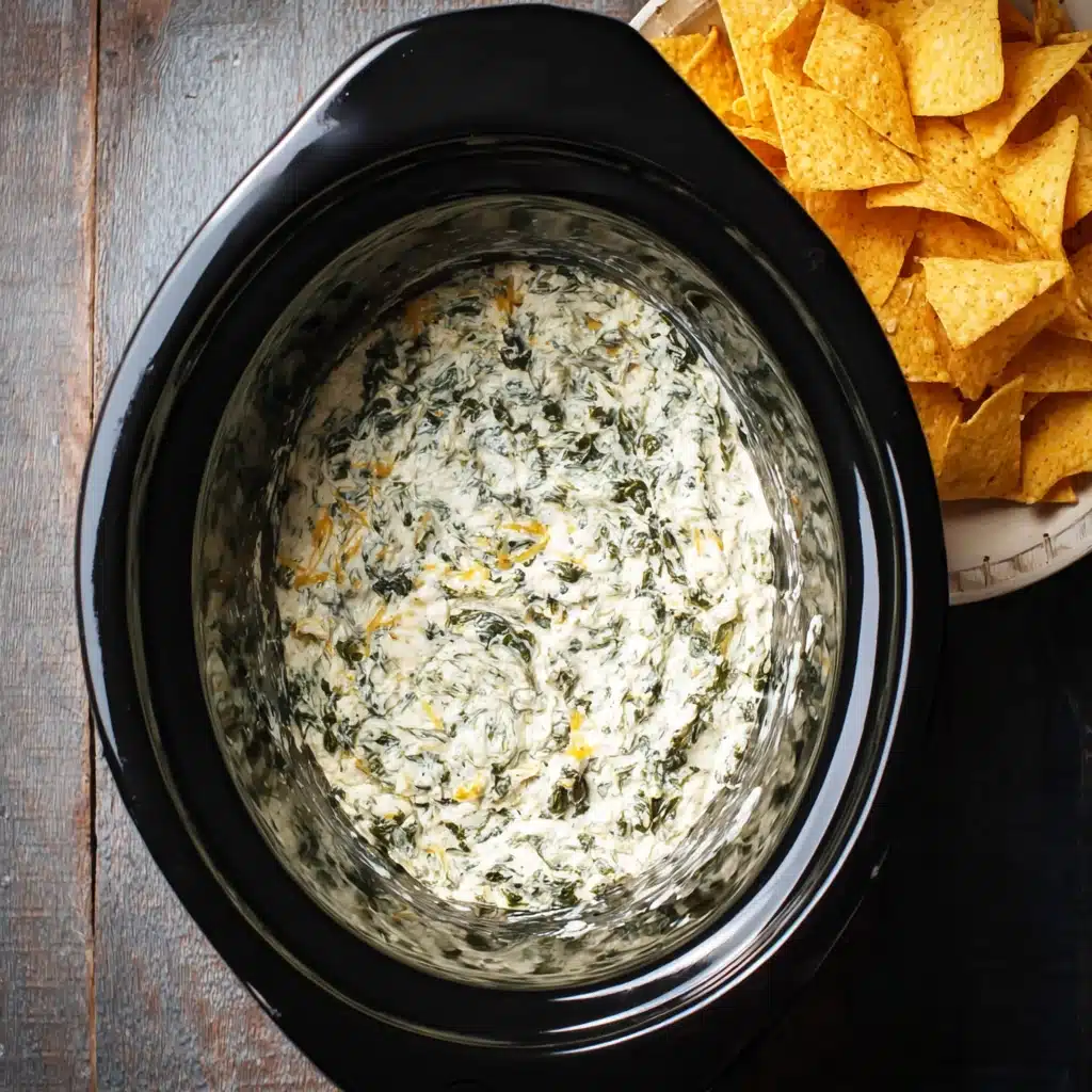 Slow Cooker Spinach Dip