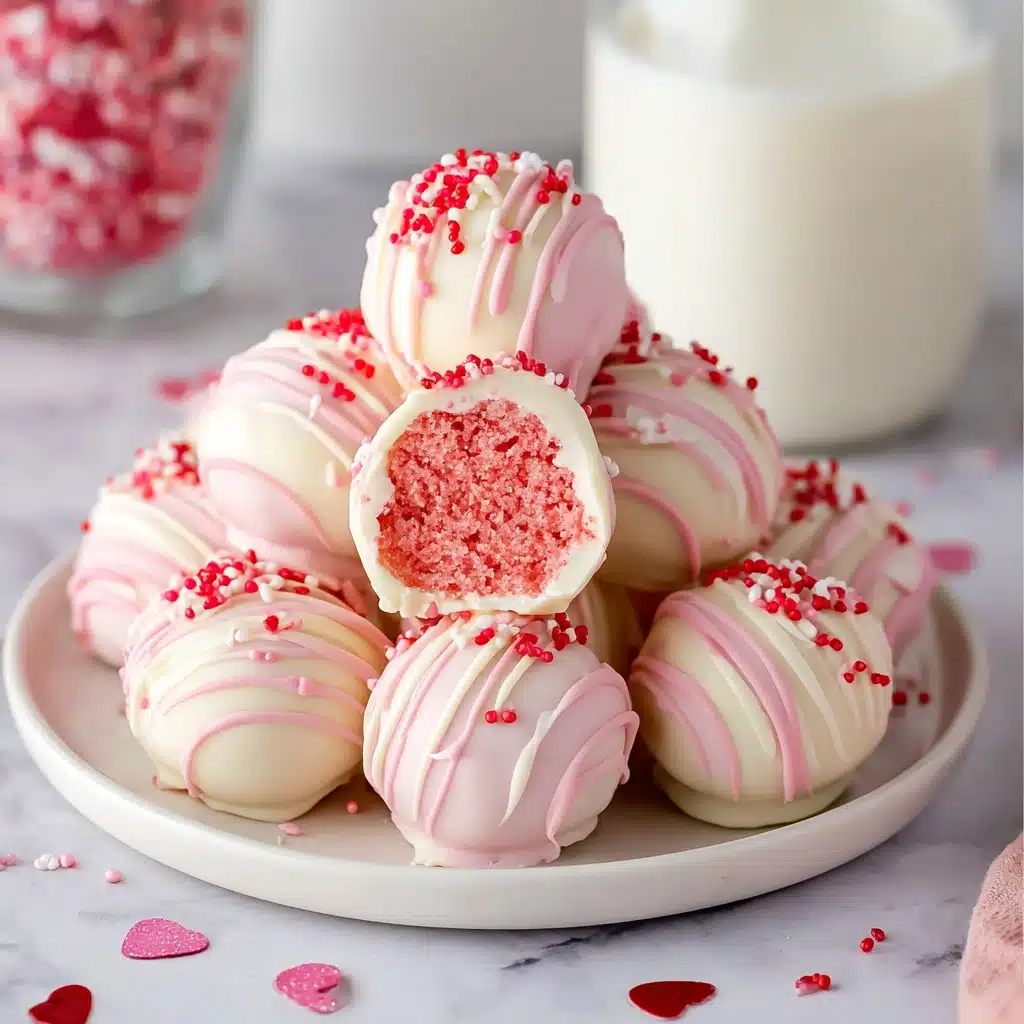 Strawberry Cake Balls