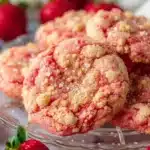 Strawberry Crunch Cookies