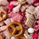 Strawberry Valentine Chex Mix