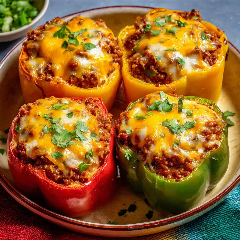 Stuffed Bell Peppers: Easy, Cheesy Comfort Dinner Everyone Loves 4 Stuffed Bell Peppers