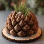 Tiramisu Pine Cone Dessert