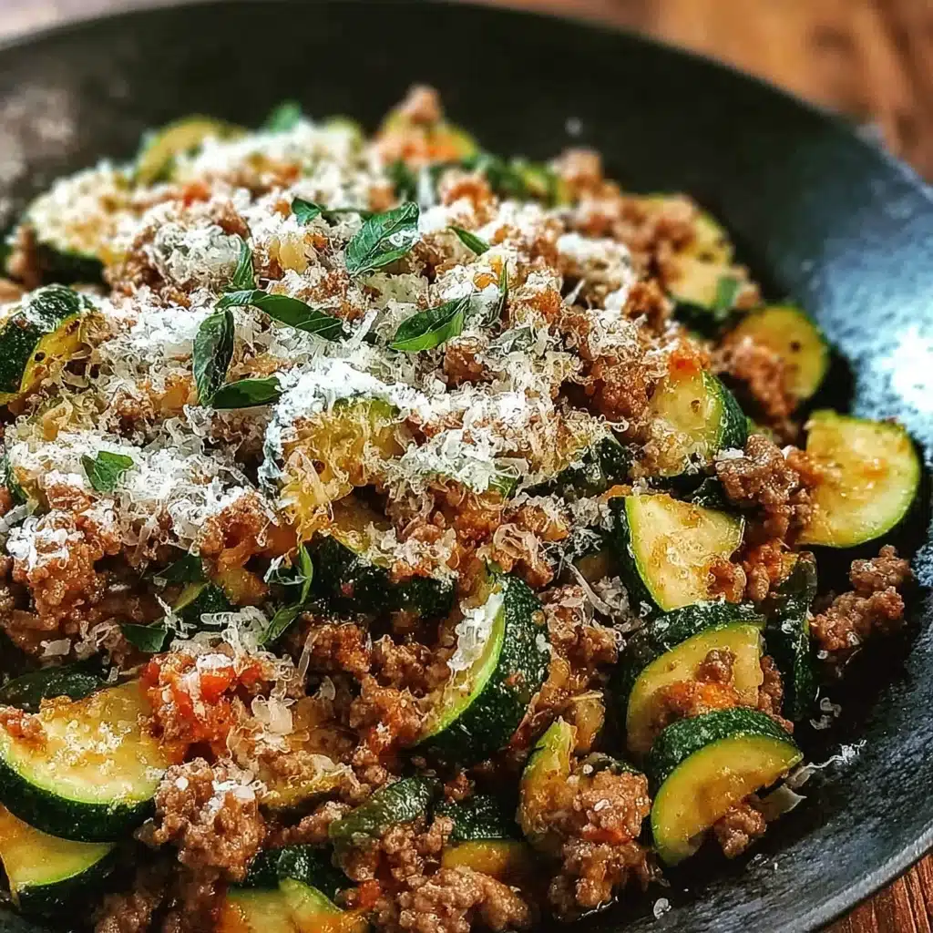 Turkey Zucchini Skillet