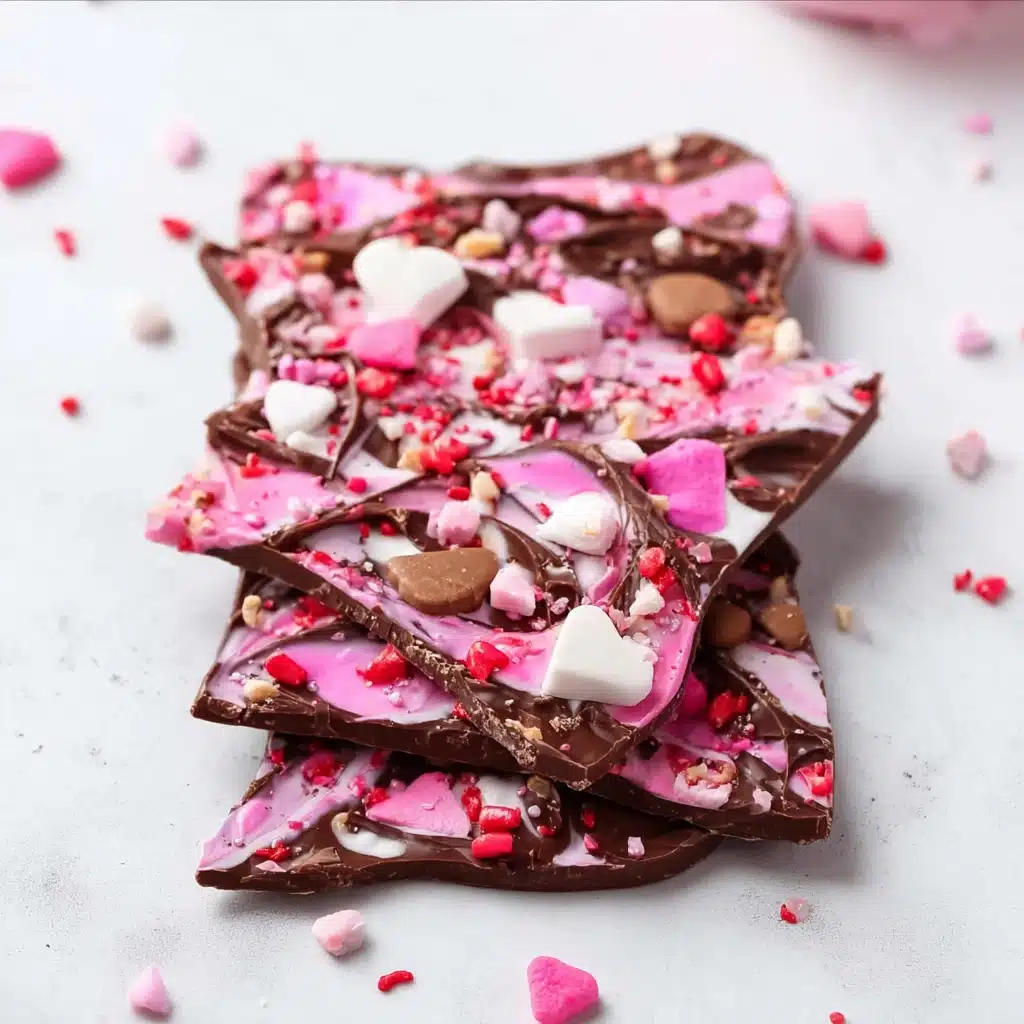 Valentine's Chocolate Bark