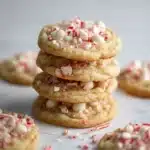 White Chocolate Peppermint Cookies