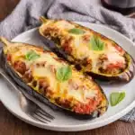 Baked Eggplant Boats
