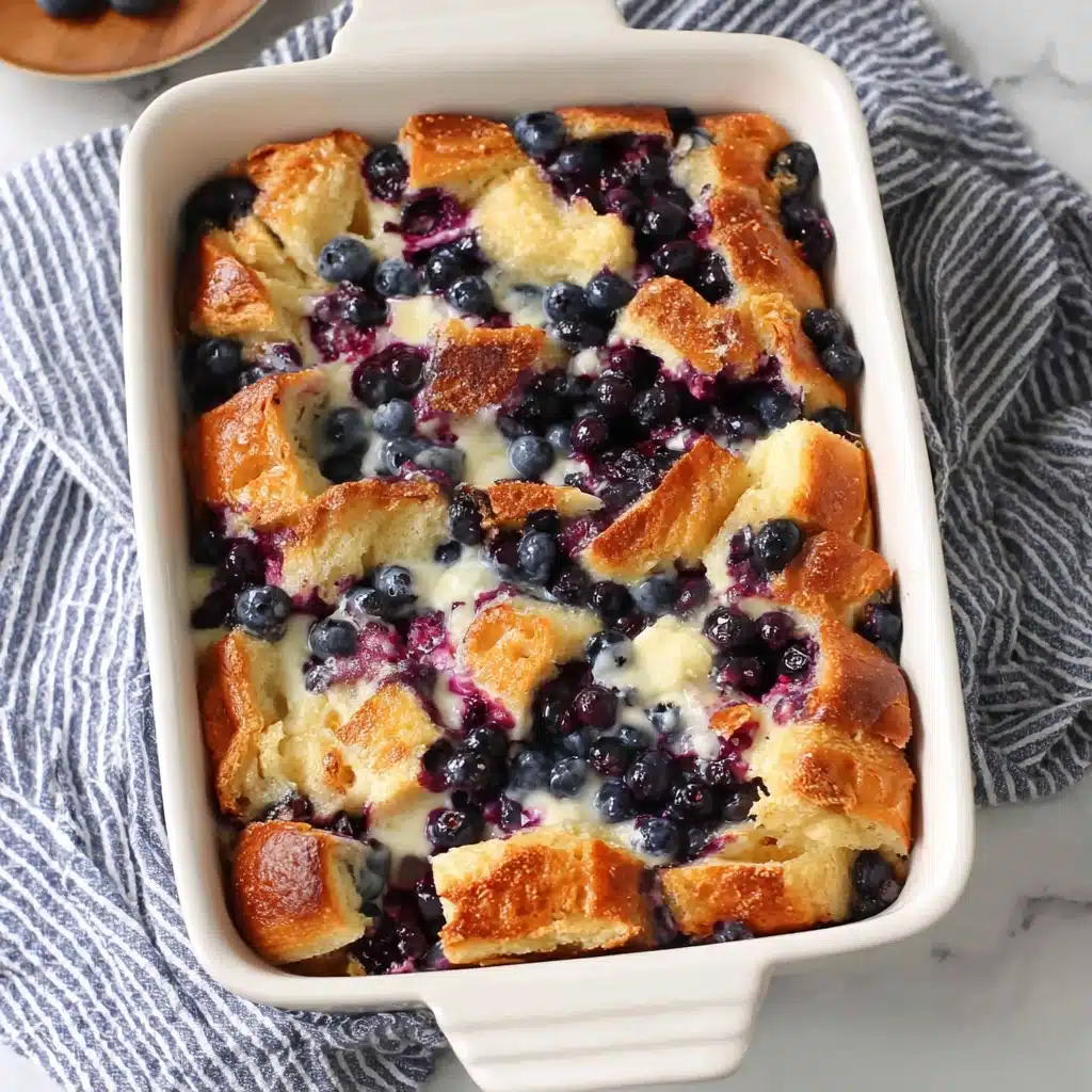 Blueberry French Toast Casserole