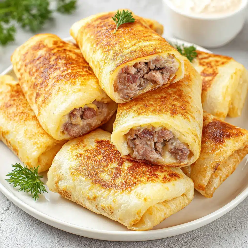 Chicken Stuffed Crepes