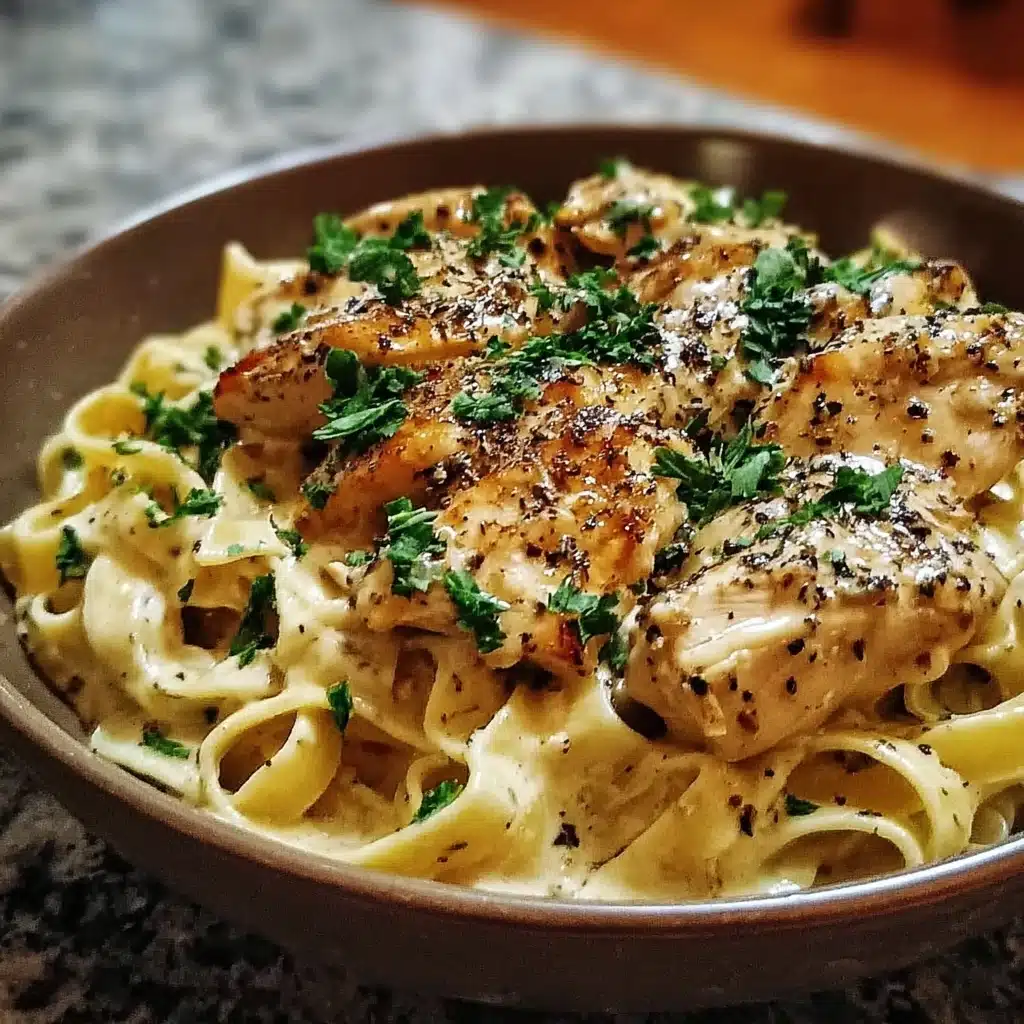 Chicken with Buttered Noodles