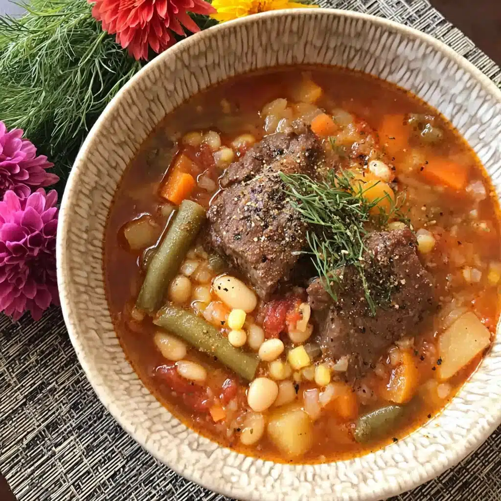 Classic Beef Pickle Soup