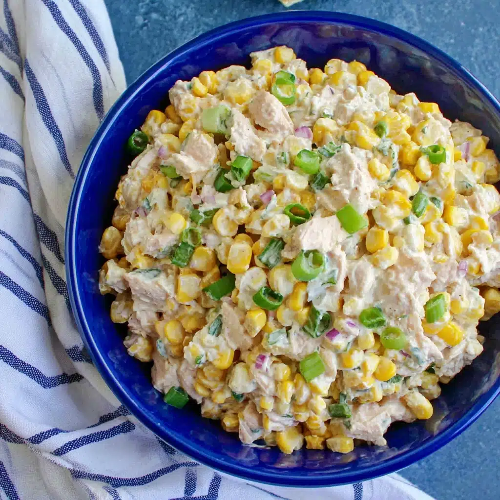 Colorful Chicken Corn Salad